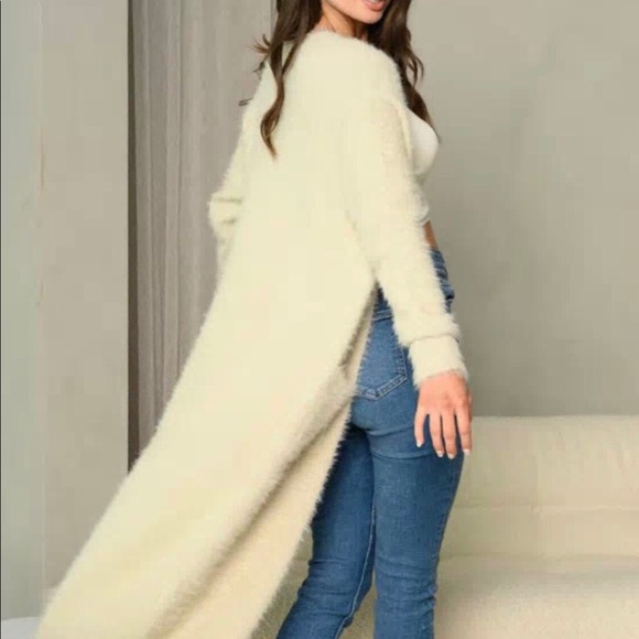 Fuzzy Knit Cardigan - Picture 5 of 8